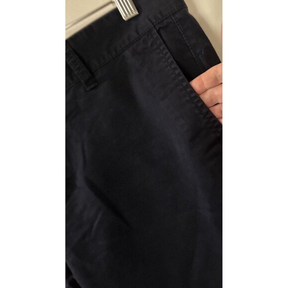 Women's GAP Khakis by GAP Girlfriend Khaki Navy Size 10r. Side Pockets - Picture 4 of 6